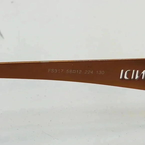 Fendi Eyewear Rectangle Sunglasses Bronze main image 4